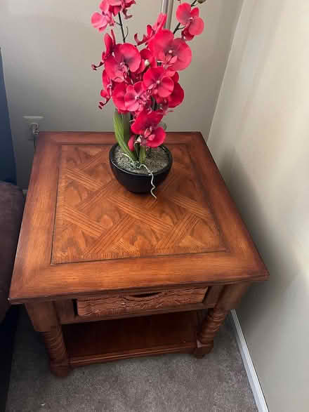 Photo of free 2 end tables (Bridgewater, NJ) #1