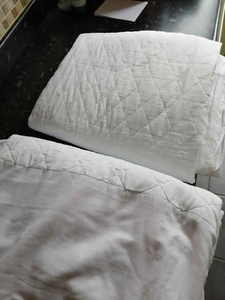 Photo of free 2 x king-size mattress protectors (Rainham Mark ME8) #1