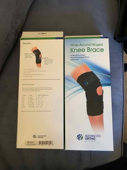 Photo of free Knee brace (Paterson) #2