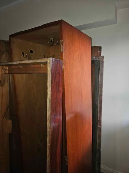Photo of free Very large old wooden wardrobe (London) #4