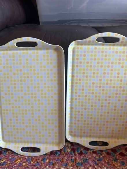 Photo of free 2x Melamine trays (Oakwood LS8) #1
