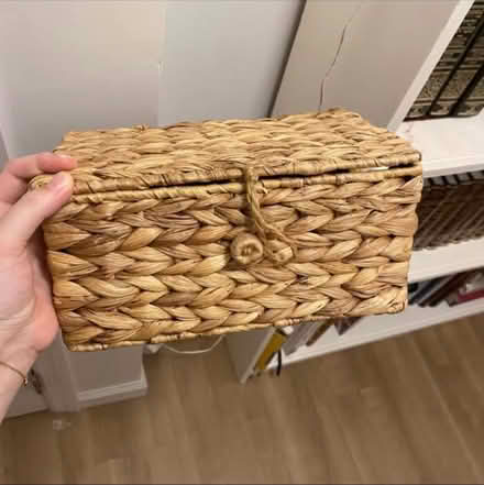 Photo of free Wicker box (Midwood) #1