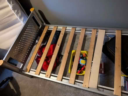 Photo of free Single metal bed (Norfolk Park S2) #1