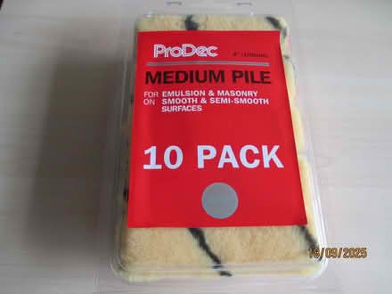 Photo of free Paint Roller sleeves (Pack of 10) (Bixley IP5) #1