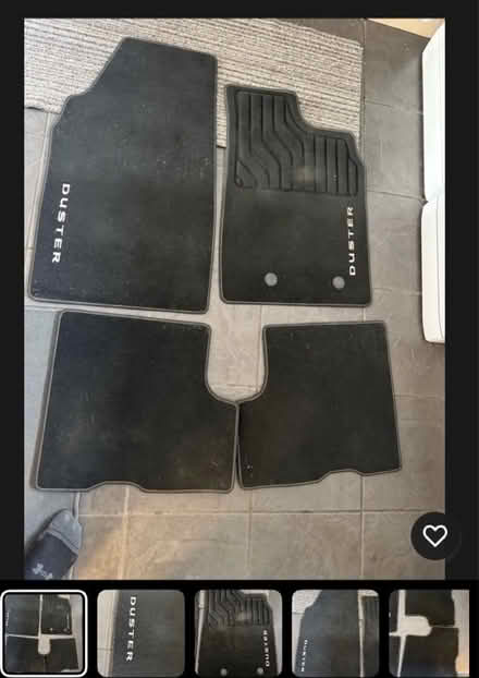 Photo of free Dacia Duster Car Mats 2022 (New Barnet, EN5) #1
