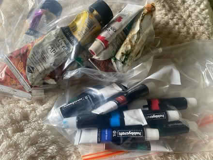 Photo of free Oil paints (West Malling ME19 6) #1