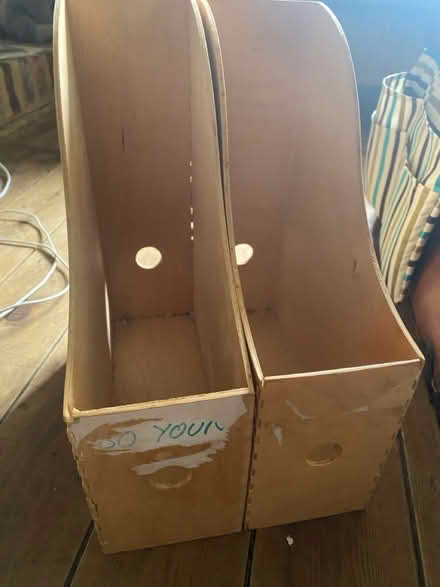 Photo of free 2 document/magazine holders (West Malling ME19 6) #1