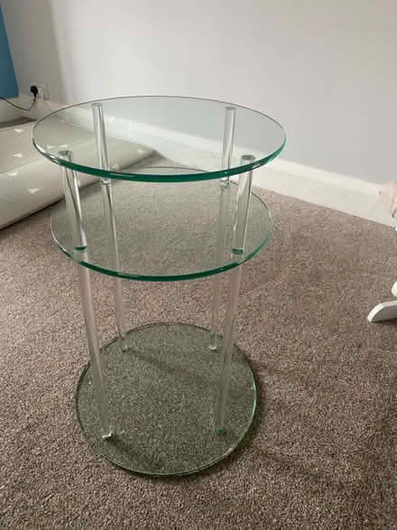 Photo of free Glass Side Table (Tilehurst RG31) #1