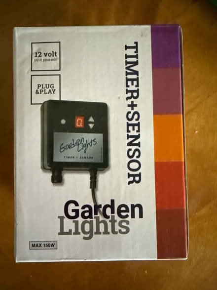 Photo of free Garden lights timer & Sensor (Windsor SL4) #1