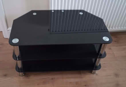 Photo of free Glass TV Stand (Sale M33) #1