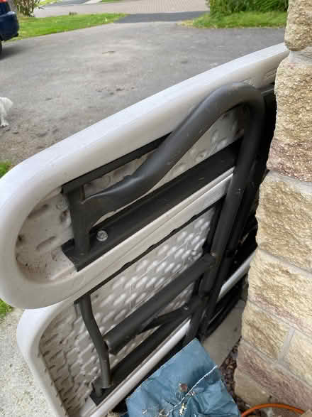 Photo of free Child’s picnic table; folding, very solid (Greaves LA1) #2