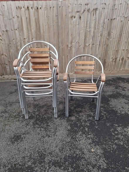 Photo of free Four garden chairs (SN15) #1