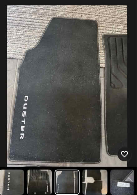 Photo of free Dacia Duster Car Mats 2022 (New Barnet, EN5) #2