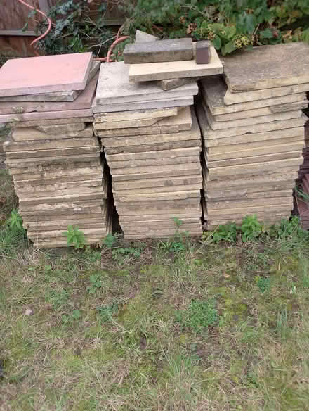 Photo of free Used paving slabs. (Tolworth KT5) #2