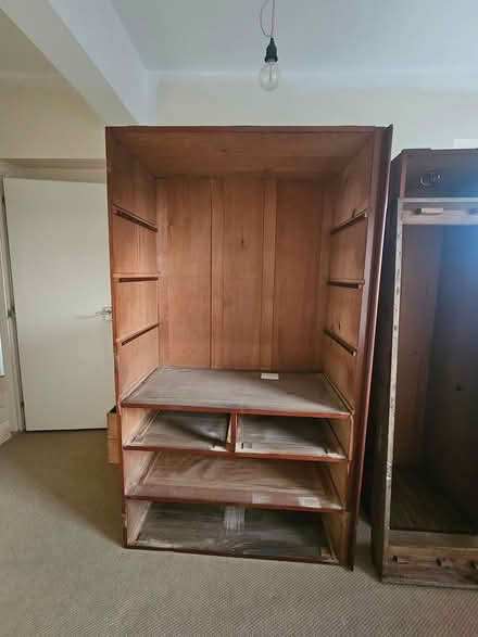 Photo of free Very large old wooden wardrobe (London) #1
