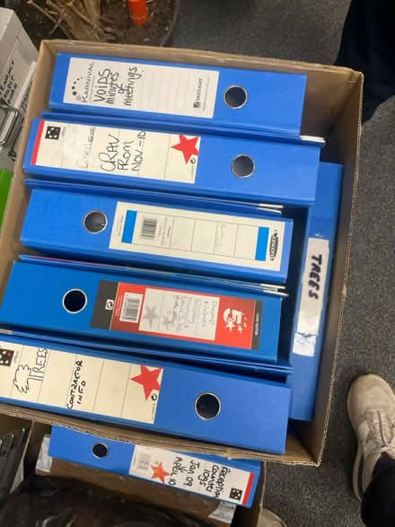 Photo of free Loads of ring binders (Brockley SE4) #1