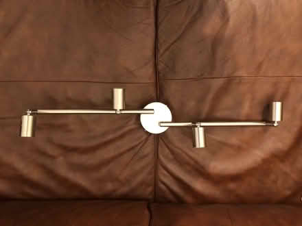 Photo of free Adjustable chrome ceiling light (Kendal) #2