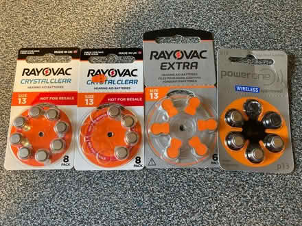 Photo of free Hearing aide batteries P13 (Motspur Park KT3) #1