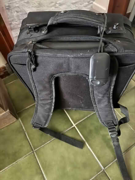Photo of free Small black cabin bag and hangers (Sundon Park LU3) #2