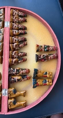 Photo of free Conquistador themed Chess set (Crown Hill) #4