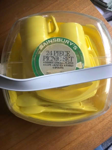 Photo of free Plastic Picnic Set (Little Neston CH64) #1