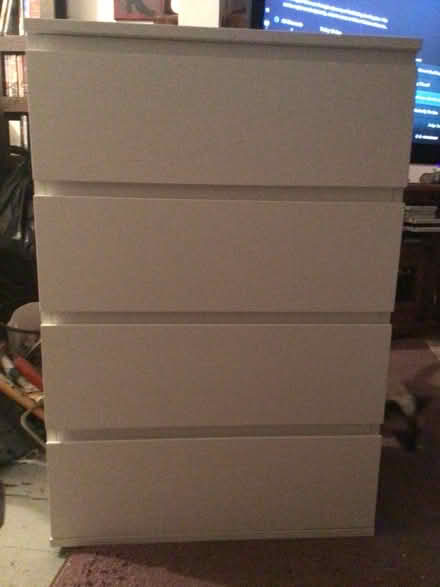 Photo of free Four drawer cabinet (Clapham, Bedford) #1