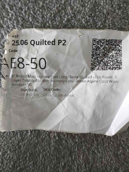 Photo of free King Size Mattress - barely used (Witney OX28) #2