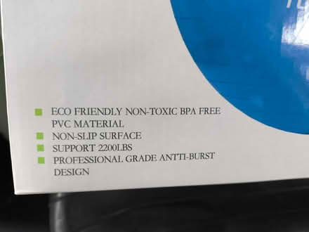 Photo of free Exercise Ball (South Dublin, Stillorgan area) #2