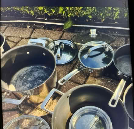 Photo of free Pots and pans and frying pans (Caterham surrey) #3
