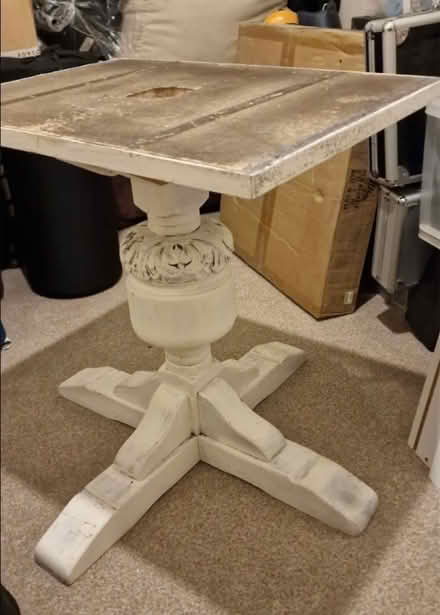 Photo of free Solid wood table pedestal (St Leonard’s TN38) #4