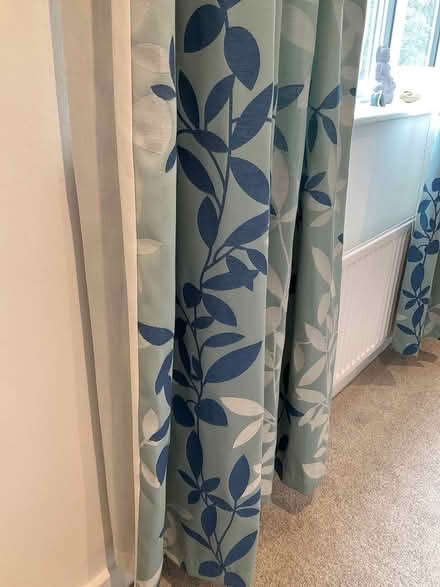Photo of free Curtains, Blue, lined, 2 (Jesmond Park East NE7) #1