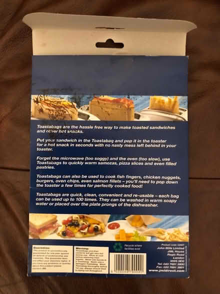 Photo of free New toastie bags (Kendal) #2