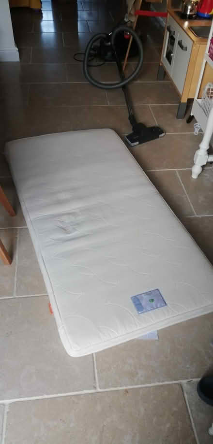 Photo of free Dog bed - previous cotbed mattress (Wokingham RG41) #1