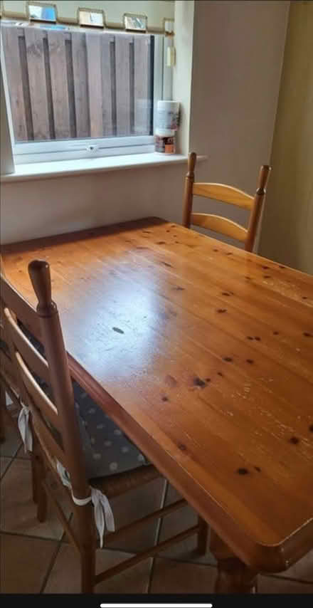 Photo of free Table and 4 chairs (Dun Laoghaire) #1