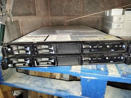 Photo of free 2x Old rack mount IBM servers (Apley TF1) #2