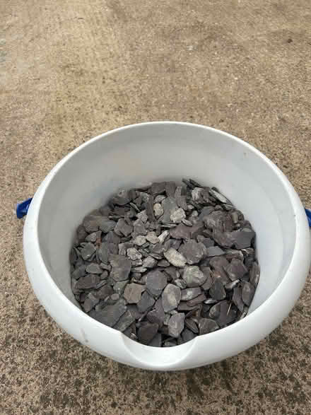 Photo of free Bucket worth of purple slate (Chapel allerton LS7) #1
