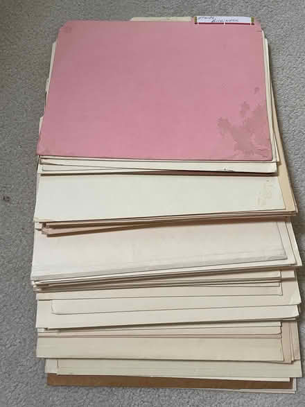 Photo of free File folders approximately 50, used (North Boulder/Wonderland HIll) #1