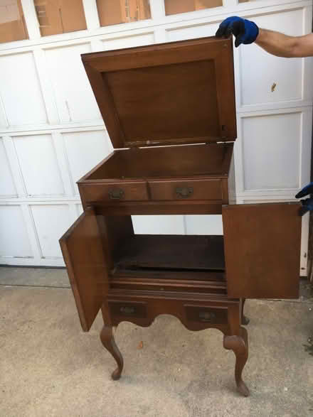 Photo of free Tall stereo (hi-fi) cabinet 1940 (Frederick, MD) #3
