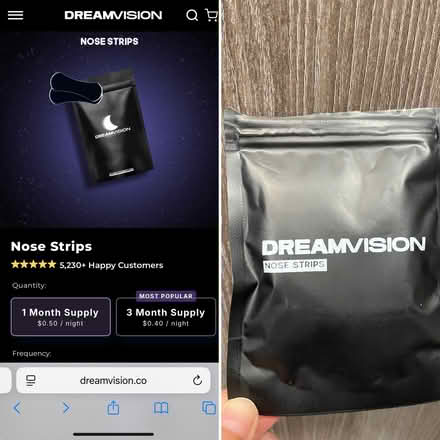 Photo of free Dream vision nasal strips (Kirkland) #1