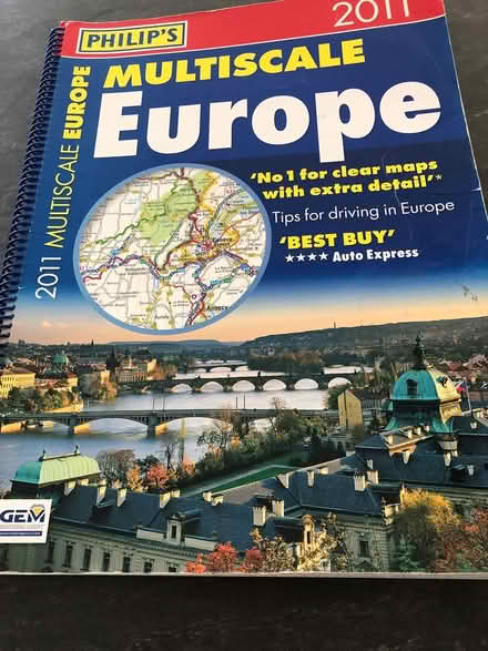 Photo of free Europe road atlas as seen (Reigate RH2) #1