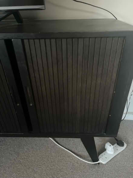 Photo of free Black wooden side console (Summertown OX2) #1