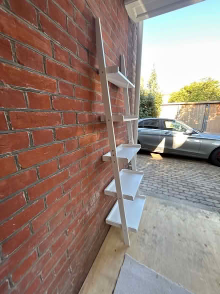 Photo of free White ladder decorative display shelves (Wimbledon Village SW19) #3