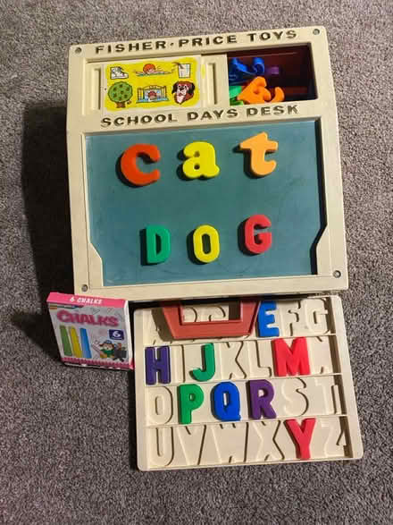 Photo of free Fisher Price chalkboard (Somerset, NJ, off DeMott Lane) #2