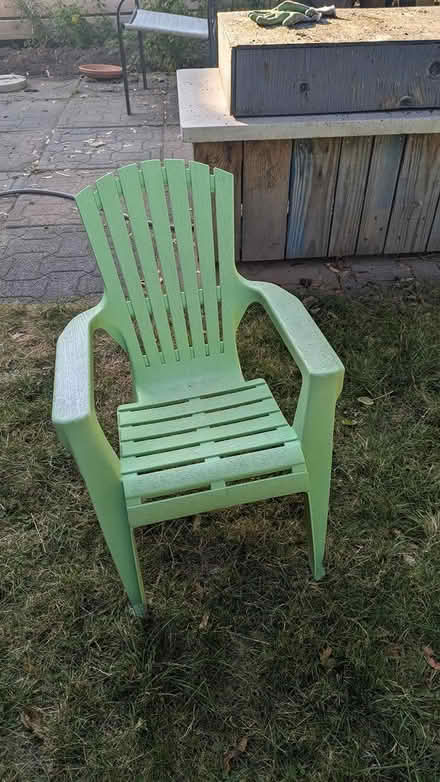 Photo of free Little kids outdoor chair (Westboro Village) #1