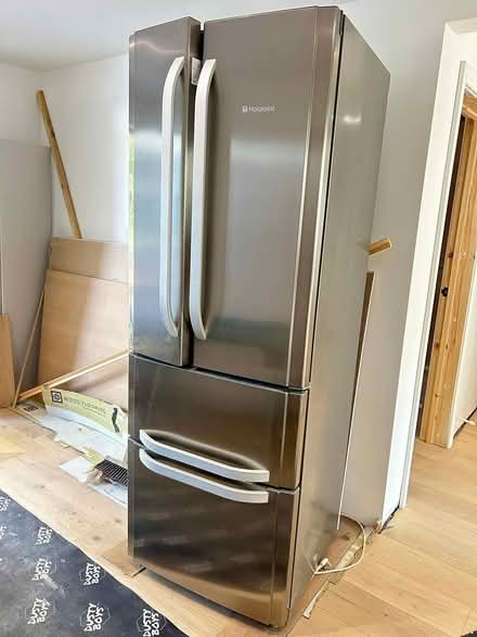 Photo of free Large Grey Metallic Fridge Freezer (BH231HG) #1