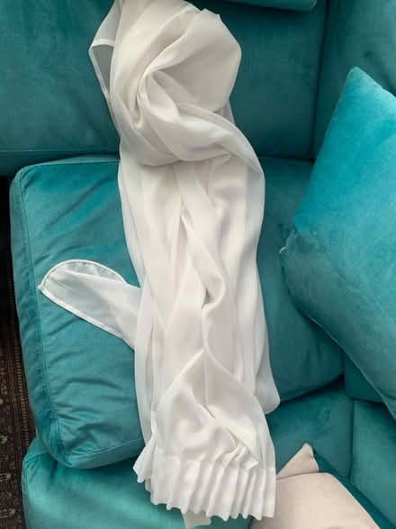 Photo of free White See-Through Curtains (SW6) (Fulham SW6) #1