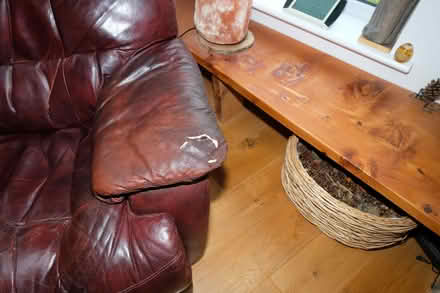 Photo of free Suite - red/brown leather (Witherslack LA11) #4
