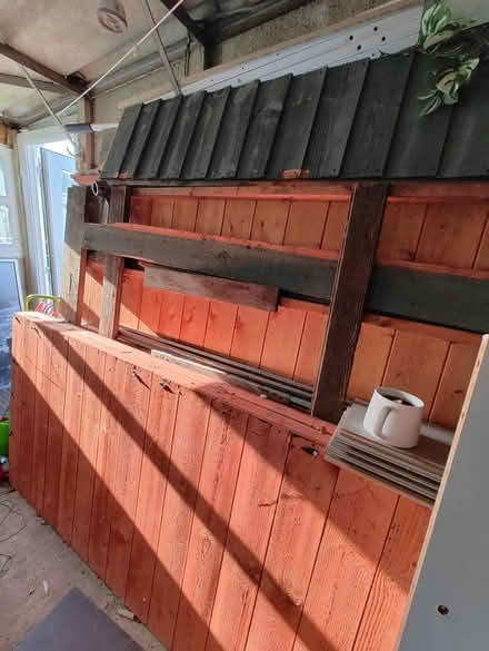 Photo of free Garden shed - Wooden parts (Carpender Park WD19) #3