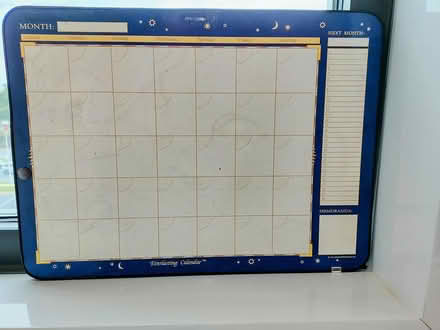 Photo of free Perpetual wall calendar (Rockcrest) #1