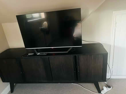 Photo of free Black wooden side console (Summertown OX2) #2